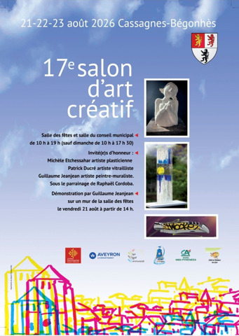 Affiche expo Cassagnes-Bégonhès 2026