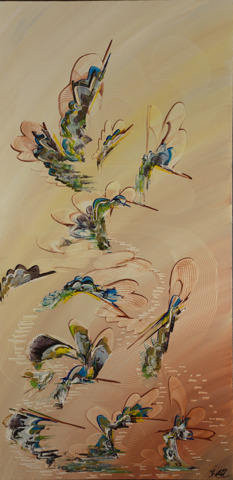 BUSHIDO 50 x 100 cm