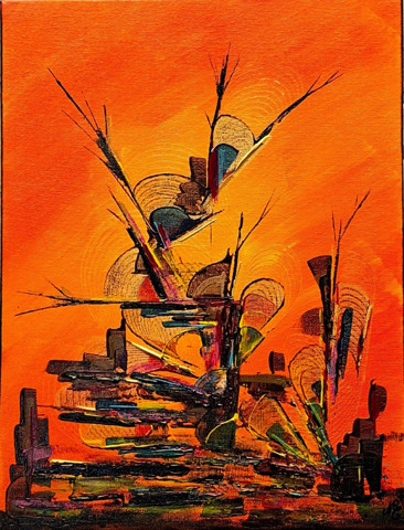 CREPUSCULE 30 X 40